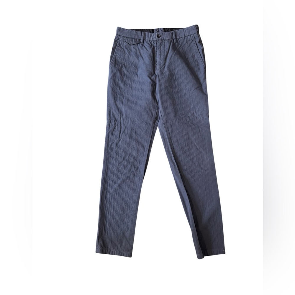 Rag & Bone Men’s Trouser Dress Pants Twill 32x32  Charcoal Grey Cotton Made USA